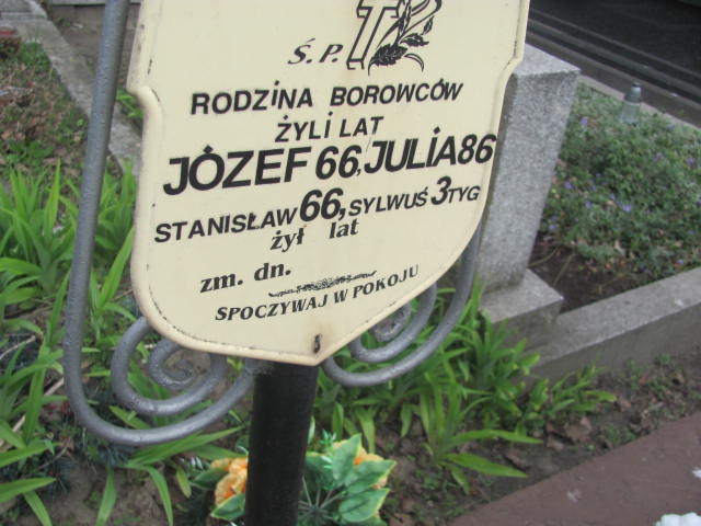 Stanisław Borowiec 1919 Biała Rawska - Grobonet - Wyszukiwarka osób pochowanych