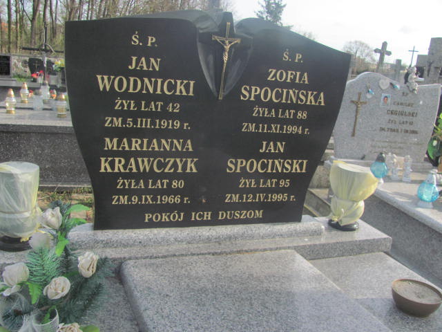 Jan Spociński 1900 Biała Rawska - Grobonet - Wyszukiwarka osób pochowanych