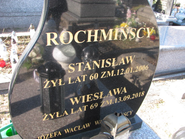 Stanisław Rochmiński 1945 Biała Rawska - Grobonet - Wyszukiwarka osób pochowanych