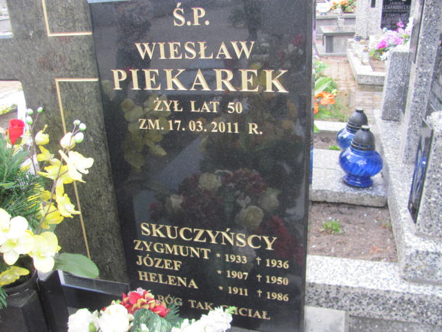 Zygmunt Skuczyński 1932 Biała Rawska - Grobonet - Wyszukiwarka osób pochowanych