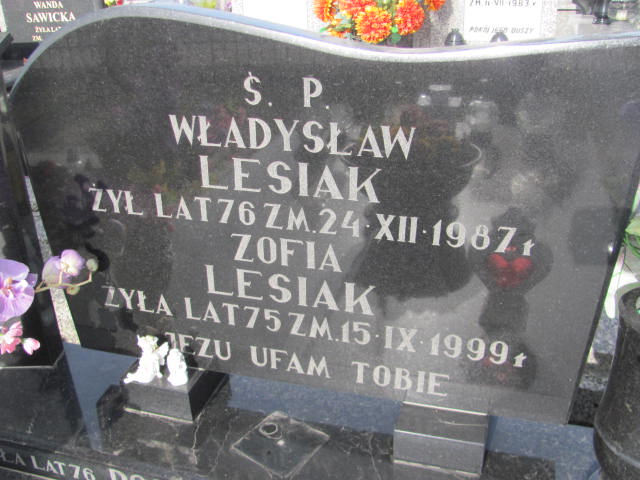 Władysław Lesiak Biała Rawska - Grobonet - Wyszukiwarka osób pochowanych