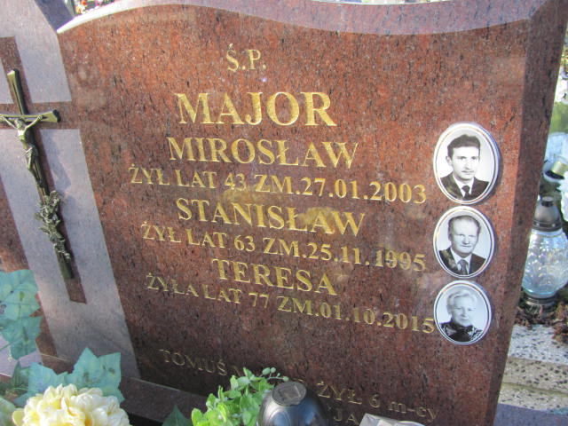 Tomasz Major 1961 Biała Rawska - Grobonet - Wyszukiwarka osób pochowanych