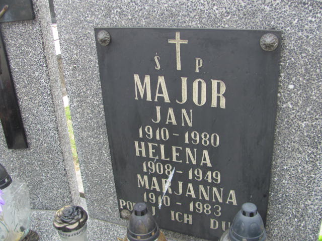 Jan Major 1910 Biała Rawska - Grobonet - Wyszukiwarka osób pochowanych