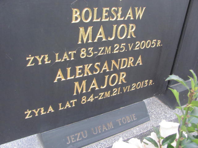 Bolesław Major Biała Rawska - Grobonet - Wyszukiwarka osób pochowanych
