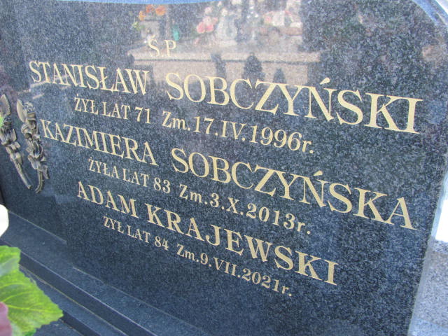 Adam Krajewski 1901 Biała Rawska - Grobonet - Wyszukiwarka osób pochowanych