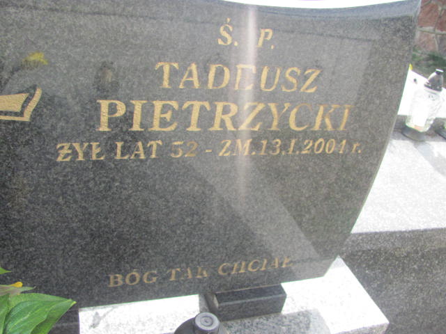 Tadeusz Pietrzycki Biała Rawska - Grobonet - Wyszukiwarka osób pochowanych