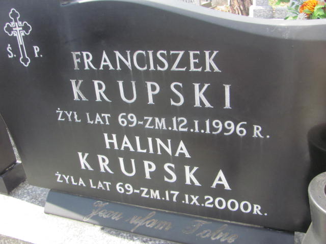 Franciszek Krupski Biała Rawska - Grobonet - Wyszukiwarka osób pochowanych