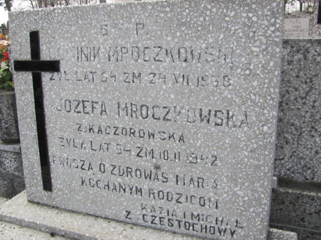 Dominik Mroczkowski Biała Rawska - Grobonet - Wyszukiwarka osób pochowanych