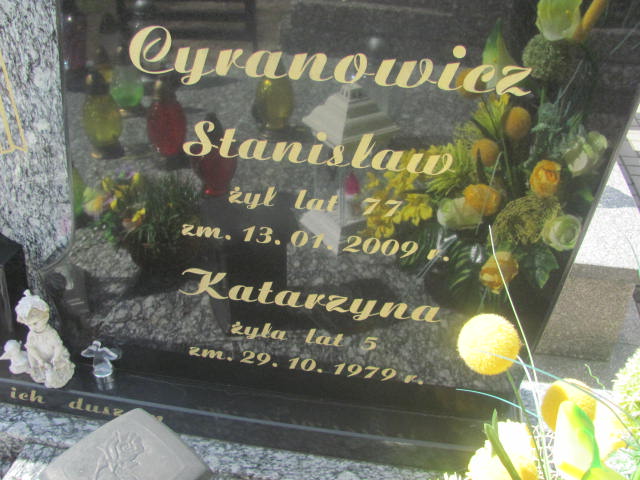 Stanisław Cyranowicz 1931 Biała Rawska - Grobonet - Wyszukiwarka osób pochowanych