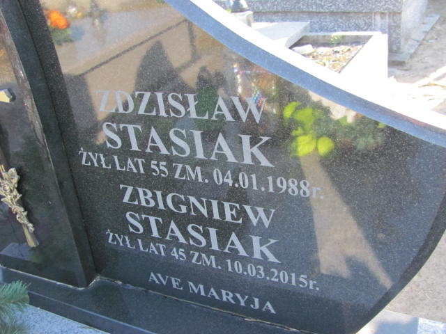 Zdzisław Stasiak Biała Rawska - Grobonet - Wyszukiwarka osób pochowanych