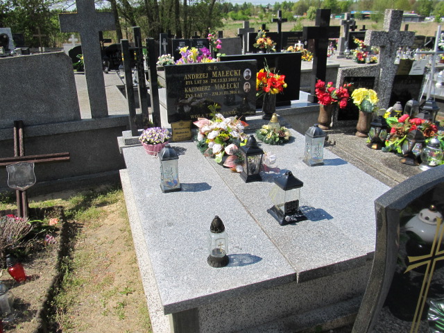 Grób Władysława  Małecka 