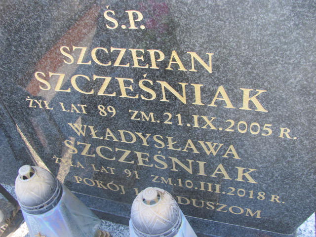 Grób Szczepan Szcześniak