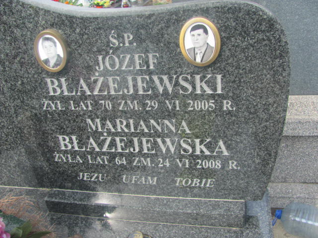Grób Marianna Błażejewska