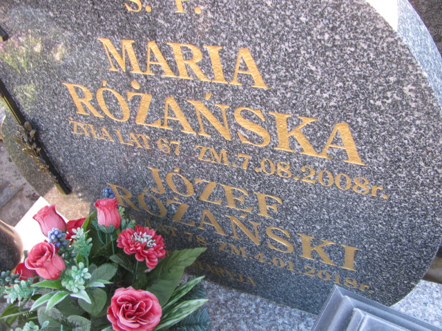 Józef Różański 1940 Biała Rawska - Grobonet - Wyszukiwarka osób pochowanych